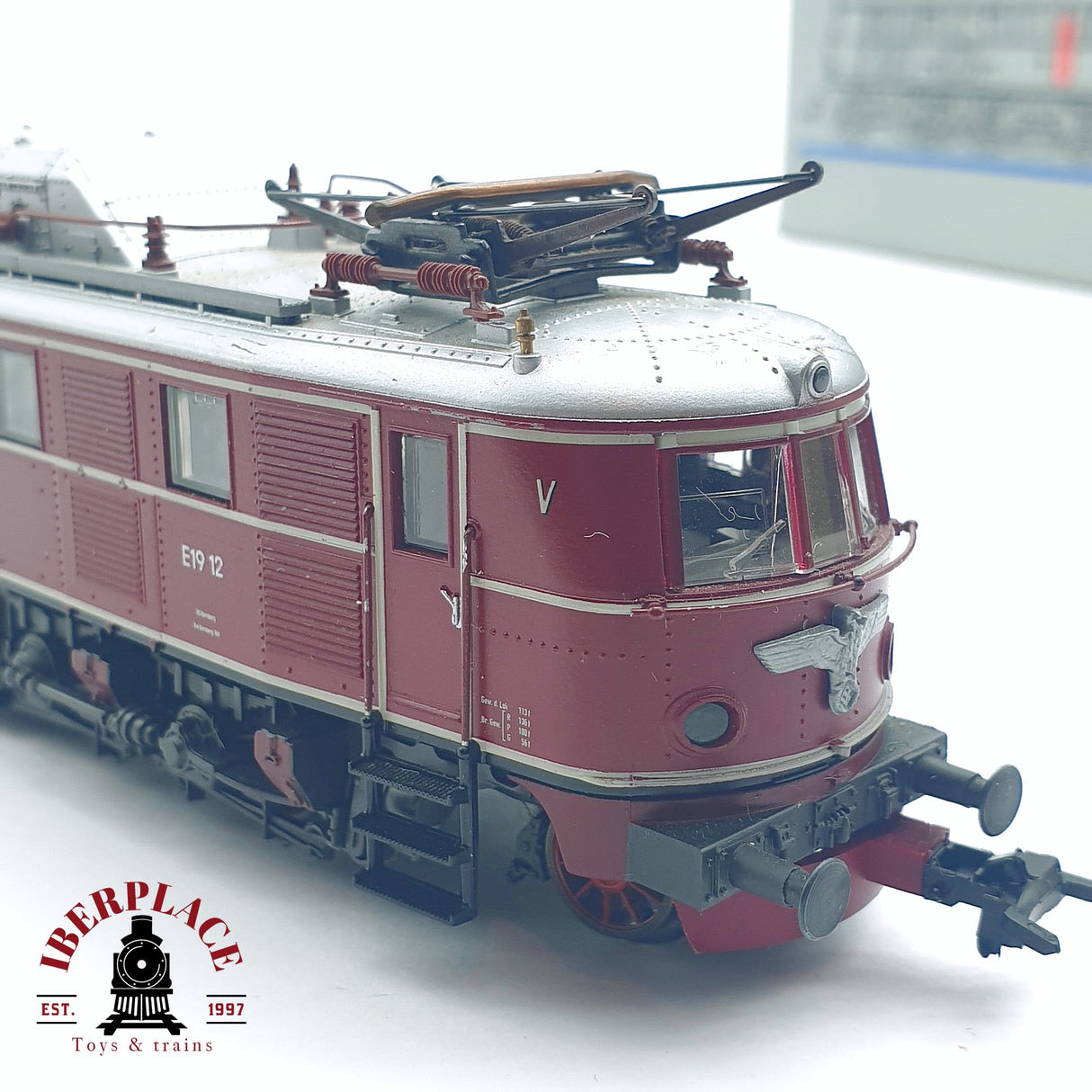 ♻️ 2da mano - Märklin 3769 Digital Locomotora eléctrica BR E 19 12 Roja H0 escala 1:87