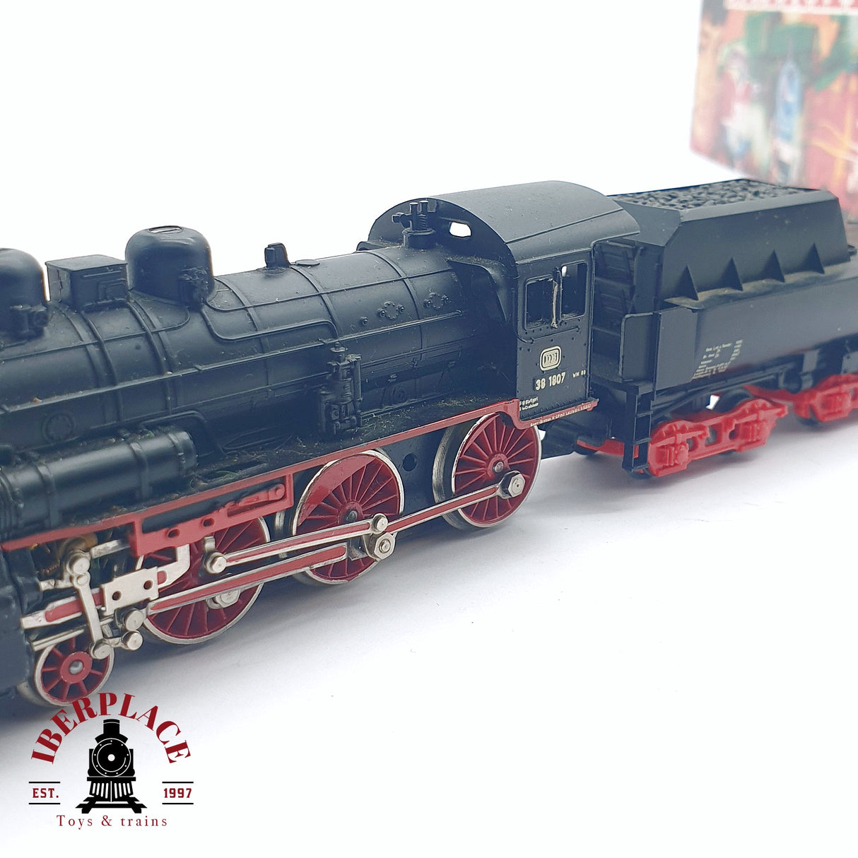 ♻️ 2da mano - Märklin 3098 Locomotora de vapor DB 38 1807 H0 escala 1:87