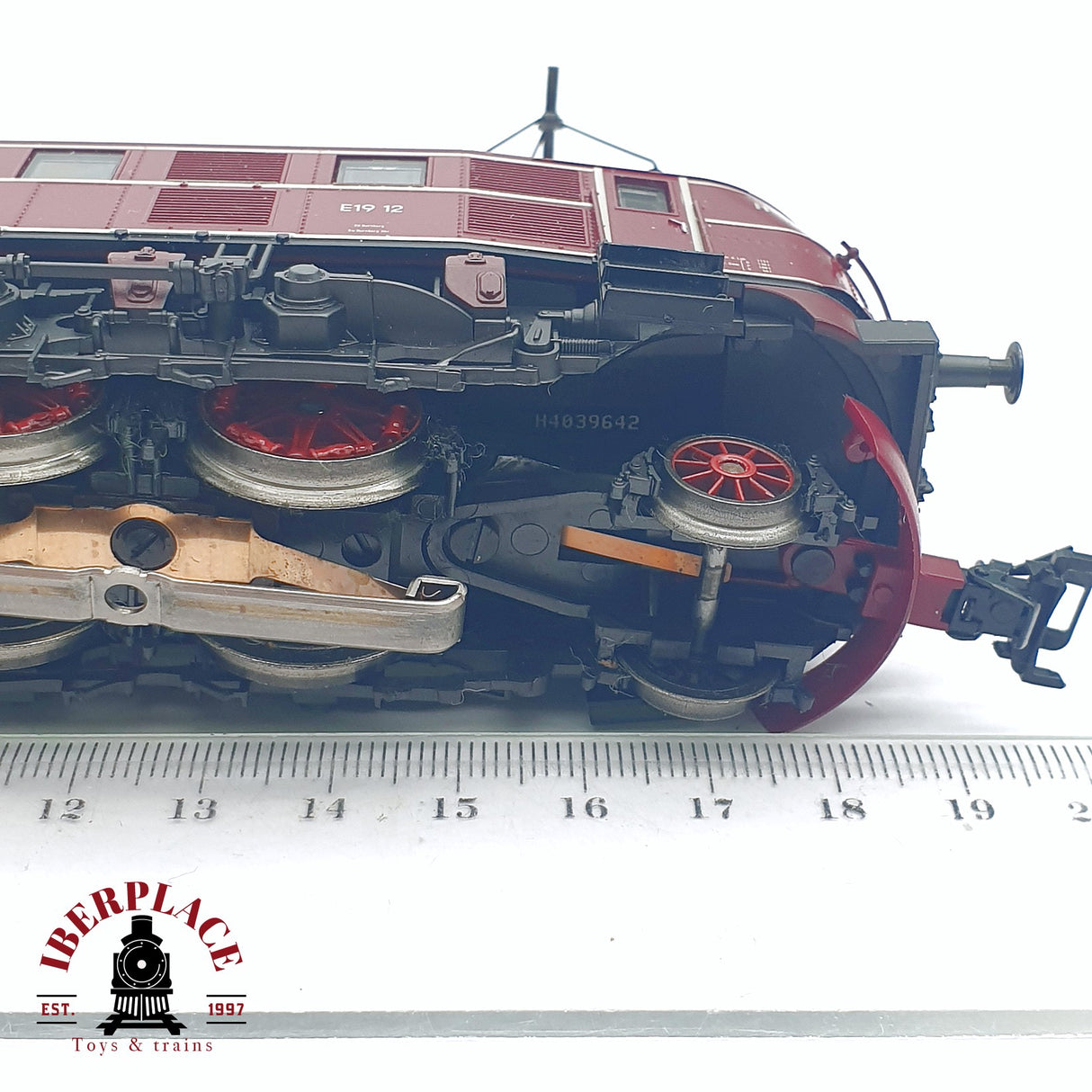 ♻️ 2da mano - Märklin 3769 Digital Locomotora eléctrica BR E 19 12 Roja H0 escala 1:87