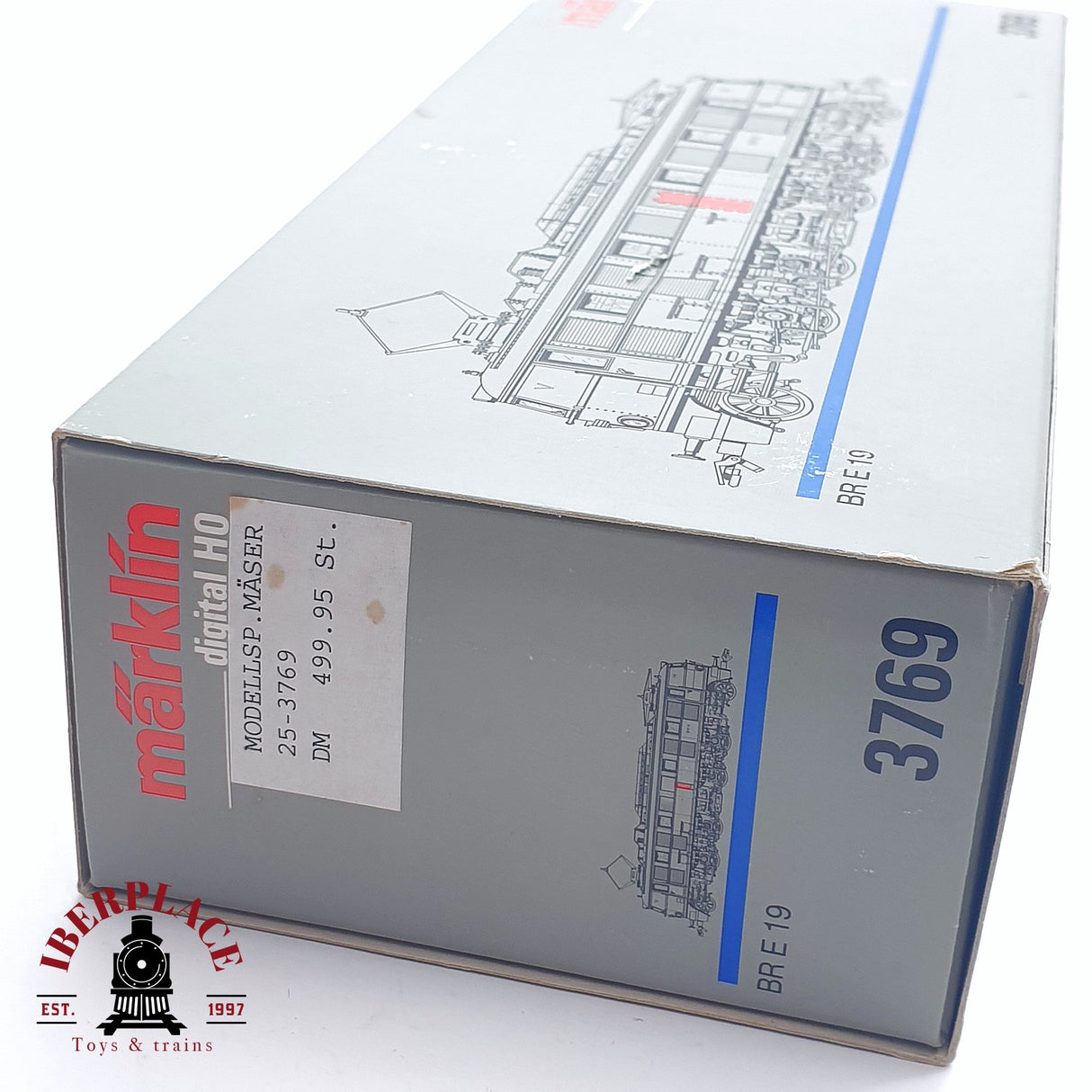 ♻️ 2da mano - Märklin 3769 Digital Locomotora eléctrica BR E 19 12 Roja H0 escala 1:87