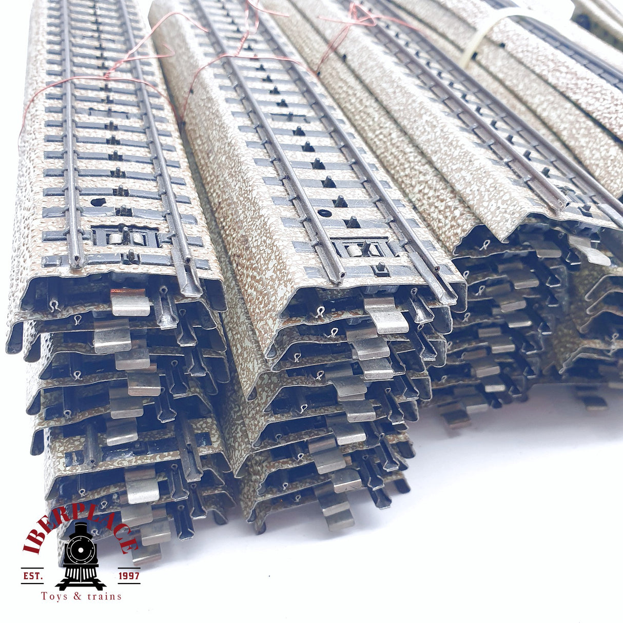♻️ 2da mano - 50x Märklin 5106 5100 vias rectas y curvas sistema M H0 escala 1:87