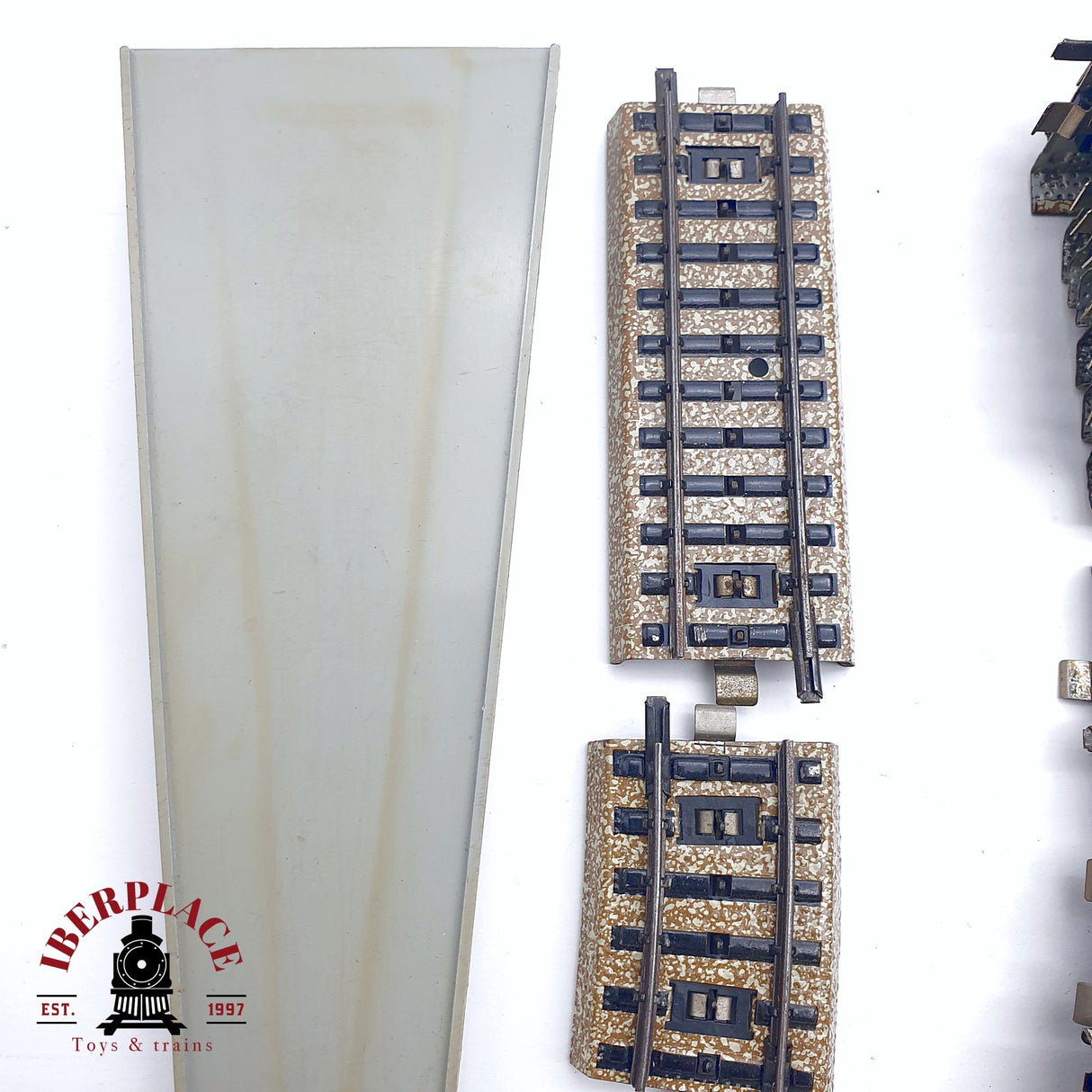 ♻️ 2da mano - 36x Märklin 5106 5108 5200 vías rectas y curvas sistema M H0 escala 1:87