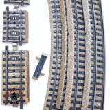 ♻️ 2da mano - 36x Märklin 5106 5108 5200 vías rectas y curvas sistema M H0 escala 1:87