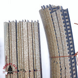 ♻️ 2da mano - 49x Märklin 5106 5100 5200 vías rectas y curvas sistema M H0 escala 1:87