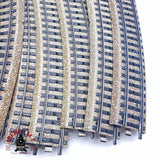 ♻️ 2da mano - 45x Märklin 5120 5100 5106 vías rectas y curvas sistema M H0 escala 1:87