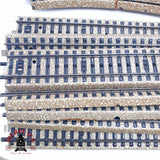 ♻️ 2da mano - 45x Märklin 5120 5100 5106 vías rectas y curvas sistema M H0 escala 1:87