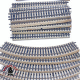 ♻️ 2da mano - 45x Märklin 5120 5100 5106 vías rectas y curvas sistema M H0 escala 1:87