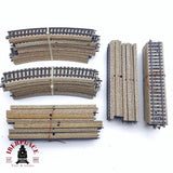 ♻️ 2da mano - 50x Märklin 5100 5106 vías rectas y curvas sistema M H0 escala 1:87