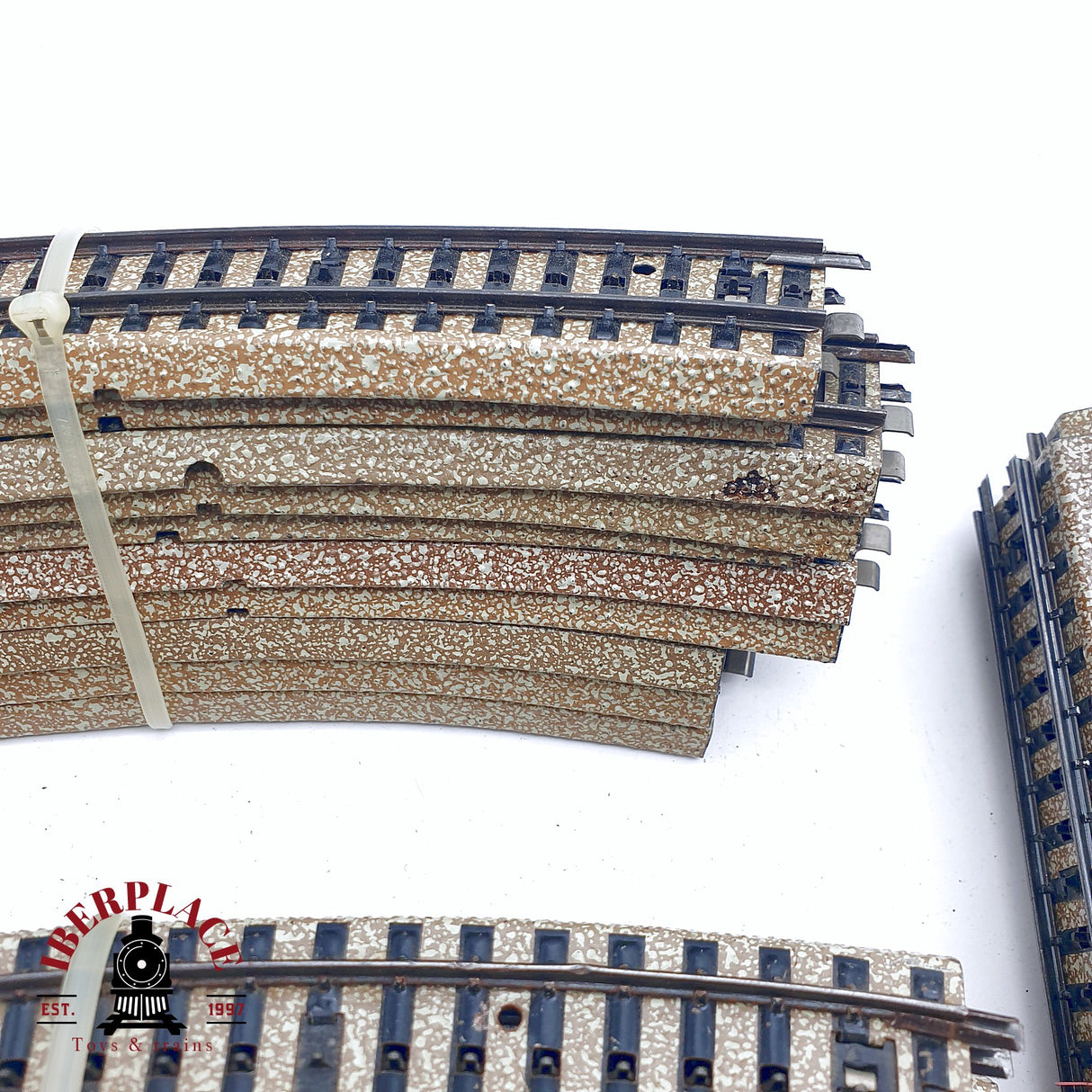 ♻️ 2da mano - 50x Märklin 5100 5106 vías rectas y curvas sistema M H0 escala 1:87