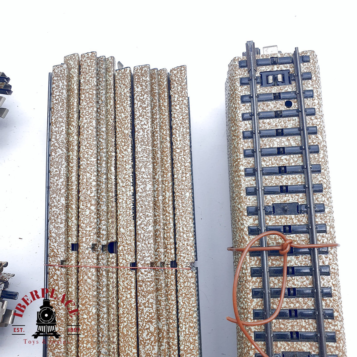 ♻️ 2da mano - 50x Märklin 5100 5106 vías rectas y curvas sistema M H0 escala 1:87