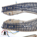 ♻️ 2da mano - 7x Märklin 5142 5112 Desviós izquierda derecha vías de desacoplamiento sistema M H0 escala 1:87
