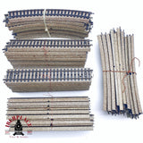 ♻️ 2da mano - 50x Märklin 5106 5100 vias rectas y curvas sistema M H0 escala 1:87