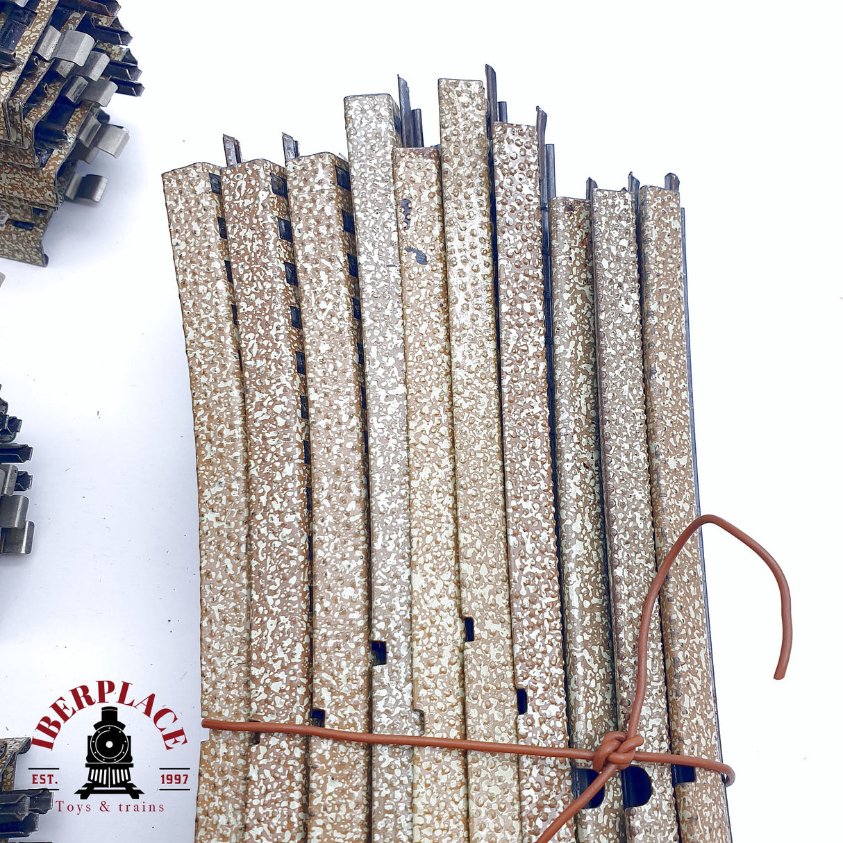 ♻️ 2da mano - 50x Märklin 5106 5100 vias rectas y curvas sistema M H0 escala 1:87