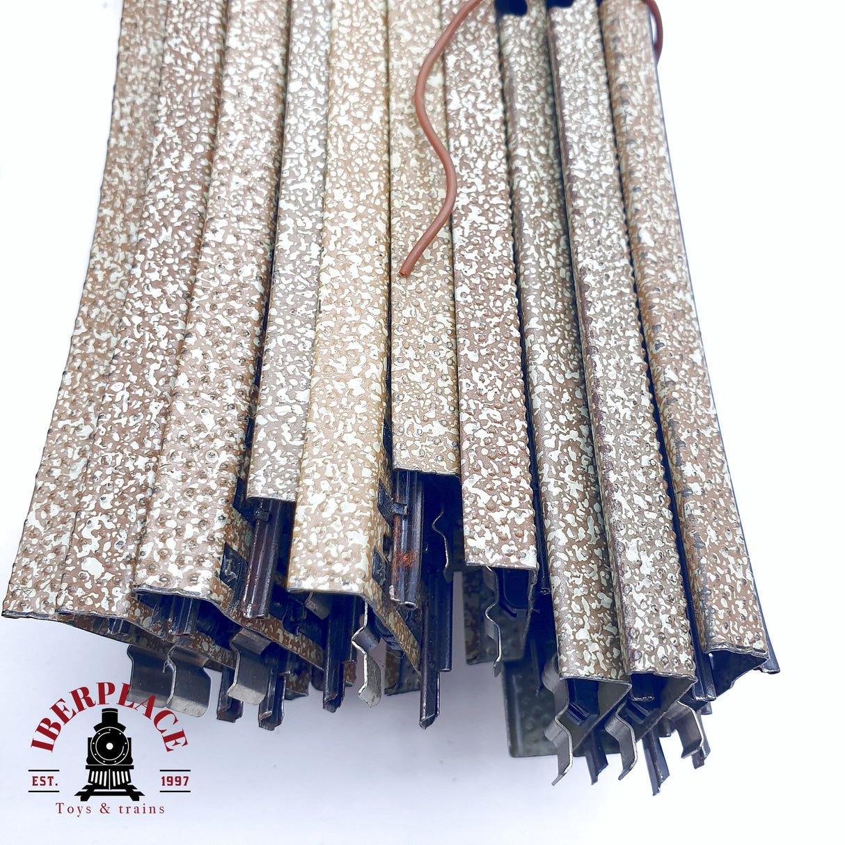 ♻️ 2da mano - 50x Märklin 5106 5100 vias rectas y curvas sistema M H0 escala 1:87