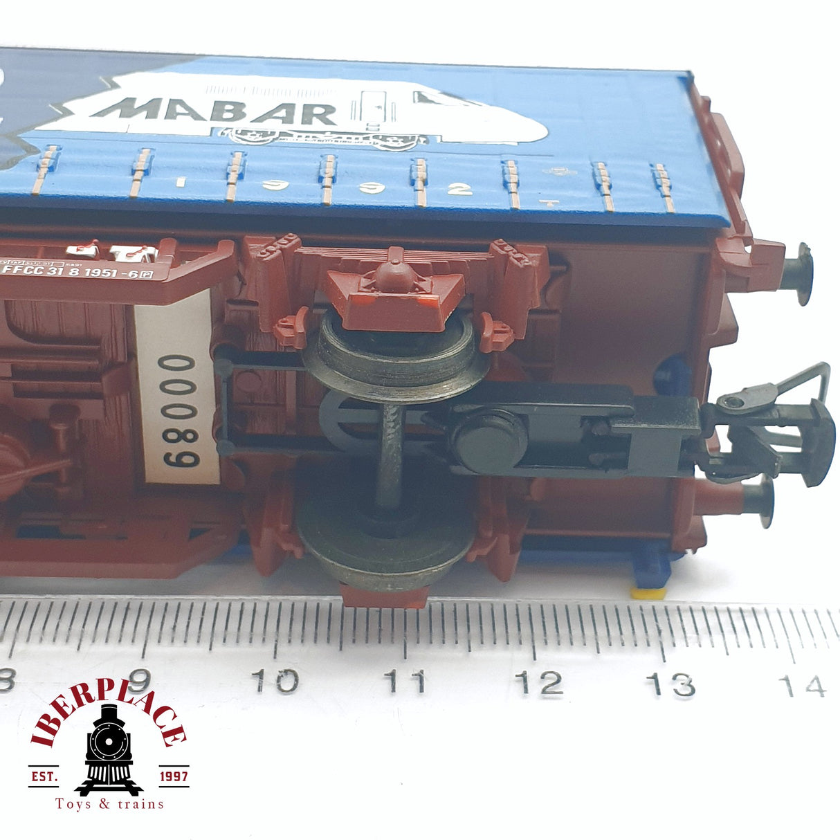 🆕 💡Electrotren - DC Vagón conmemorativo Mabar 40 aniversario 270 de 500 unidades H0 escala 1:87