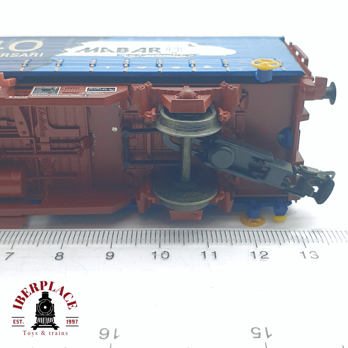 🆕 💡Electrotren - DC Vagón conmemorativo Mabar 40 aniversario 115 de 500 unidades H0 escala 1:87