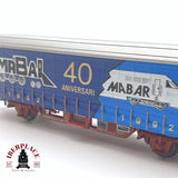 🆕 Electrotren - DC Vagón conmemorativo Mabar 40 aniversario 469 de 500 unidades H0 escala 1:87