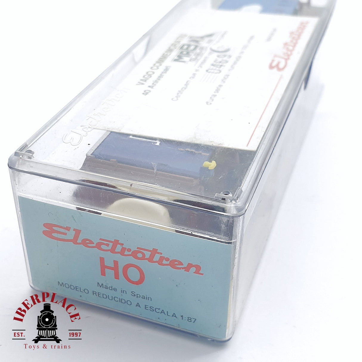 🆕 Electrotren - DC Vagón conmemorativo Mabar 40 aniversario 469 de 500 unidades H0 escala 1:87