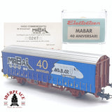 🆕 Electrotren - DC Vagón conmemorativo Mabar 40 aniversario 247 de 500 unidades H0 escala 1:87