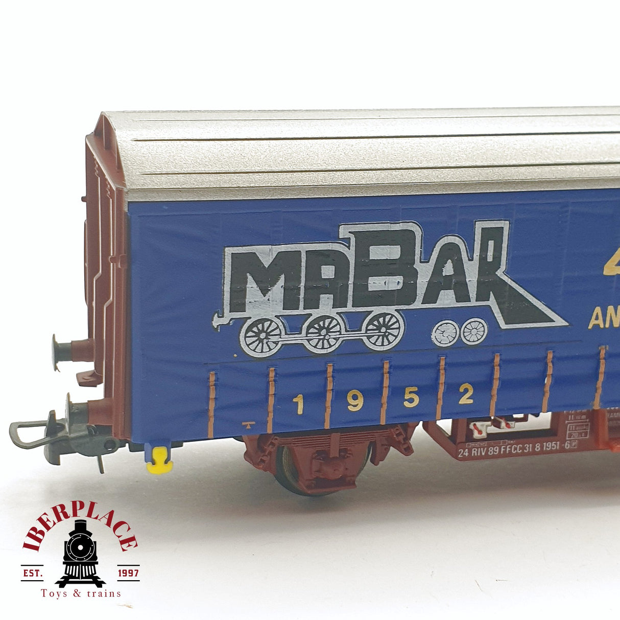 🆕💡  Electrotren - DC Vagón conmemorativo Mabar 40 aniversario 447 de 500 unidades H0 escala 1:87