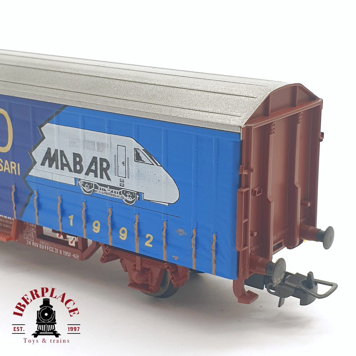 🆕💡  Electrotren - DC Vagón conmemorativo Mabar 40 aniversario 447 de 500 unidades H0 escala 1:87