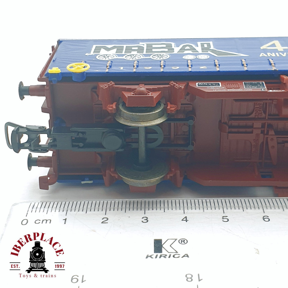 🆕💡  Electrotren - DC Vagón conmemorativo Mabar 40 aniversario 447 de 500 unidades H0 escala 1:87