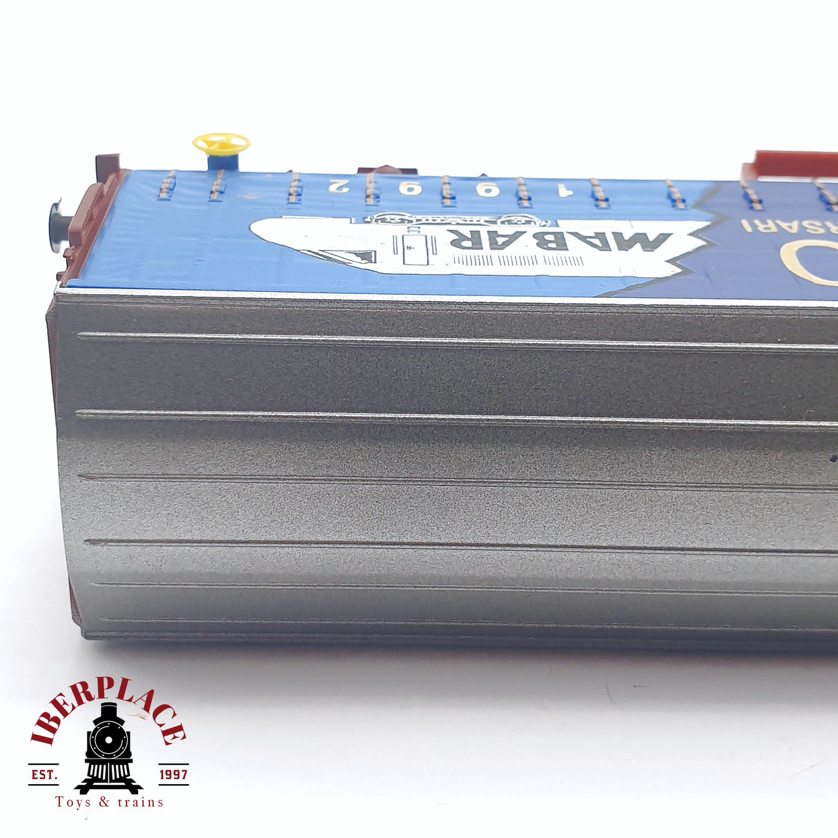 🆕💡  Electrotren - DC Vagón conmemorativo Mabar 40 aniversario 232 de 500 unidades, Falta tope H0 escala 1:87