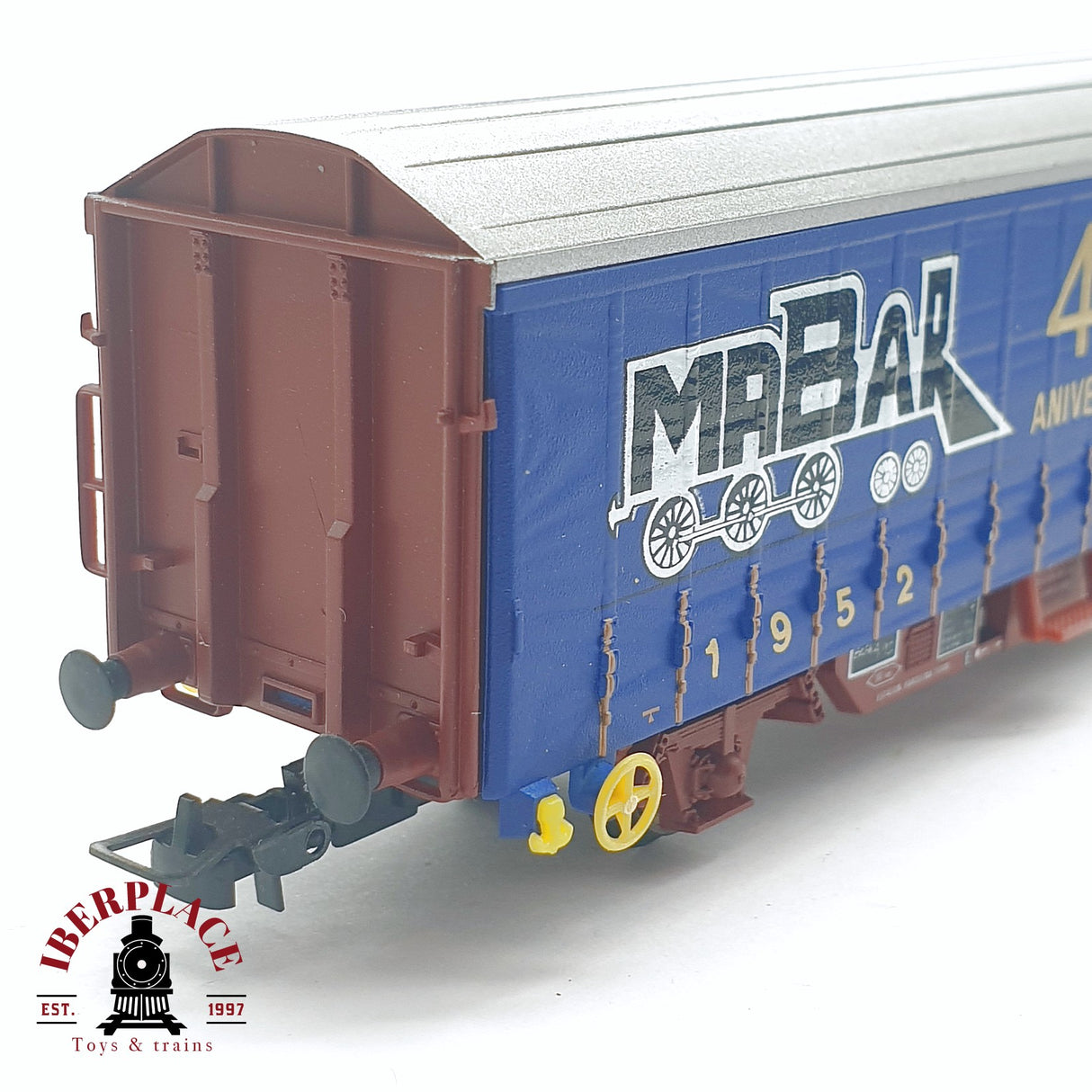 🆕 💡Electrotren - DC Vagón conmemorativo Mabar 40 aniversario 003 de 500 unidades H0 escala 1:87