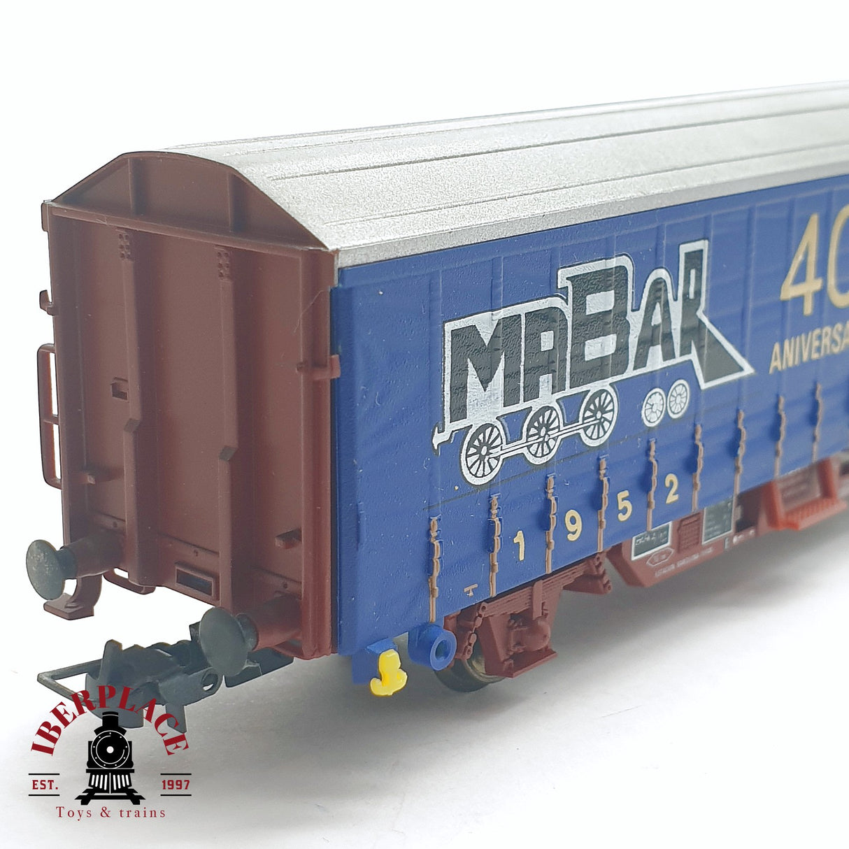🆕 Electrotren - DC Vagón conmemorativo Mabar 40 aniversario 92 de 500 unidades H0 escala 1:87