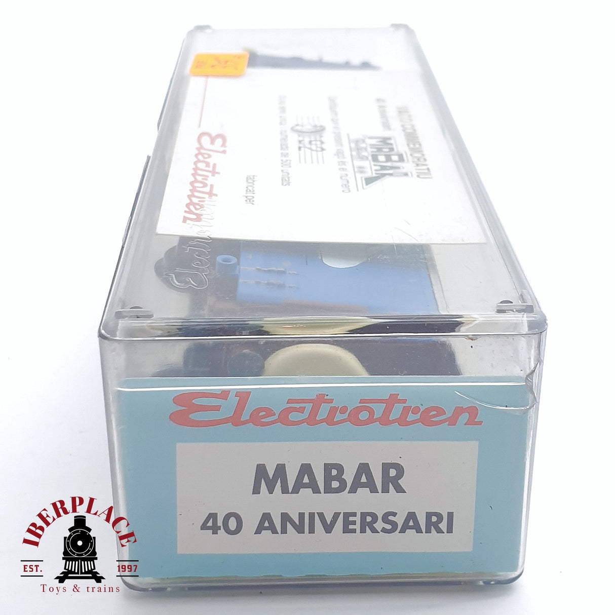 🆕 Electrotren - DC Vagón conmemorativo Mabar 40 aniversario 92 de 500 unidades H0 escala 1:87