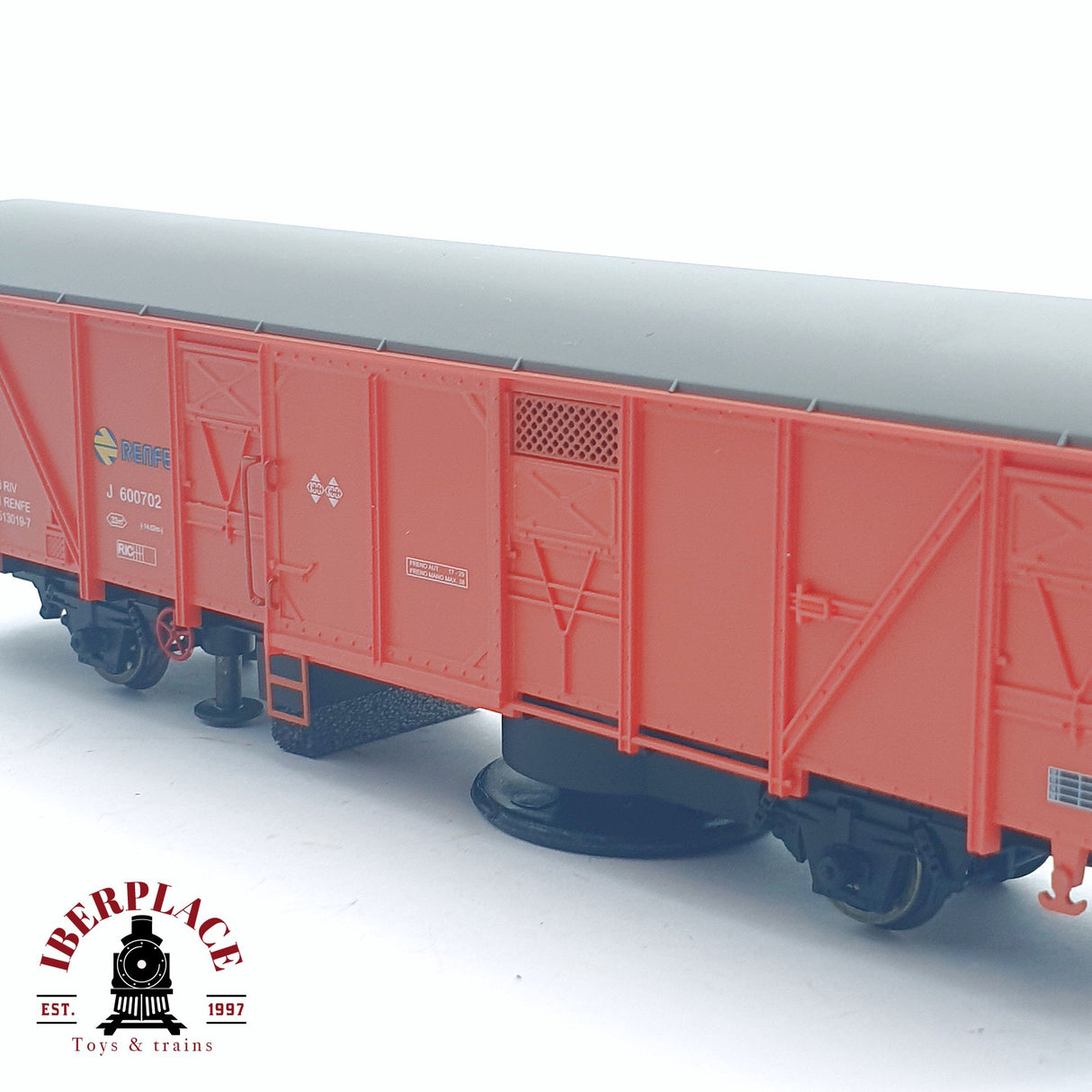 🆕 Mabar 81805 - Vagón limpiavías Aspirador + Pulidor + Esponja RENFE DC H0 escala 1:87