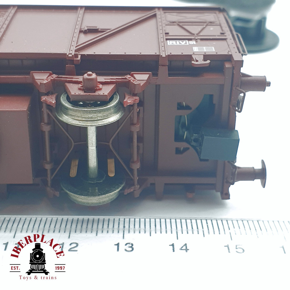 🆕 Mabar -   81800 Vagón limpiavías RENFE 600187 analógico DC Nuevo con caja H0 escala 1:87