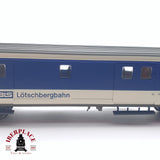 ♻️ 2da mano - Roco 44476 Furgon BLS Lötschbergbahn H0 escala 1:87