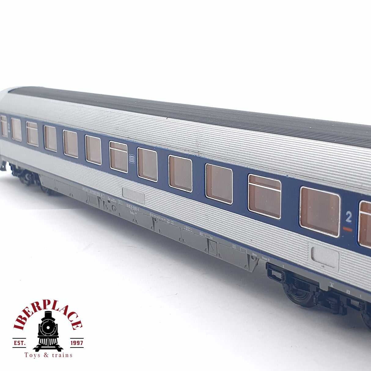 ♻️ 2da mano - DC Roco 4257 vagón pasajeros DB clase 2 H0 escala 1:87