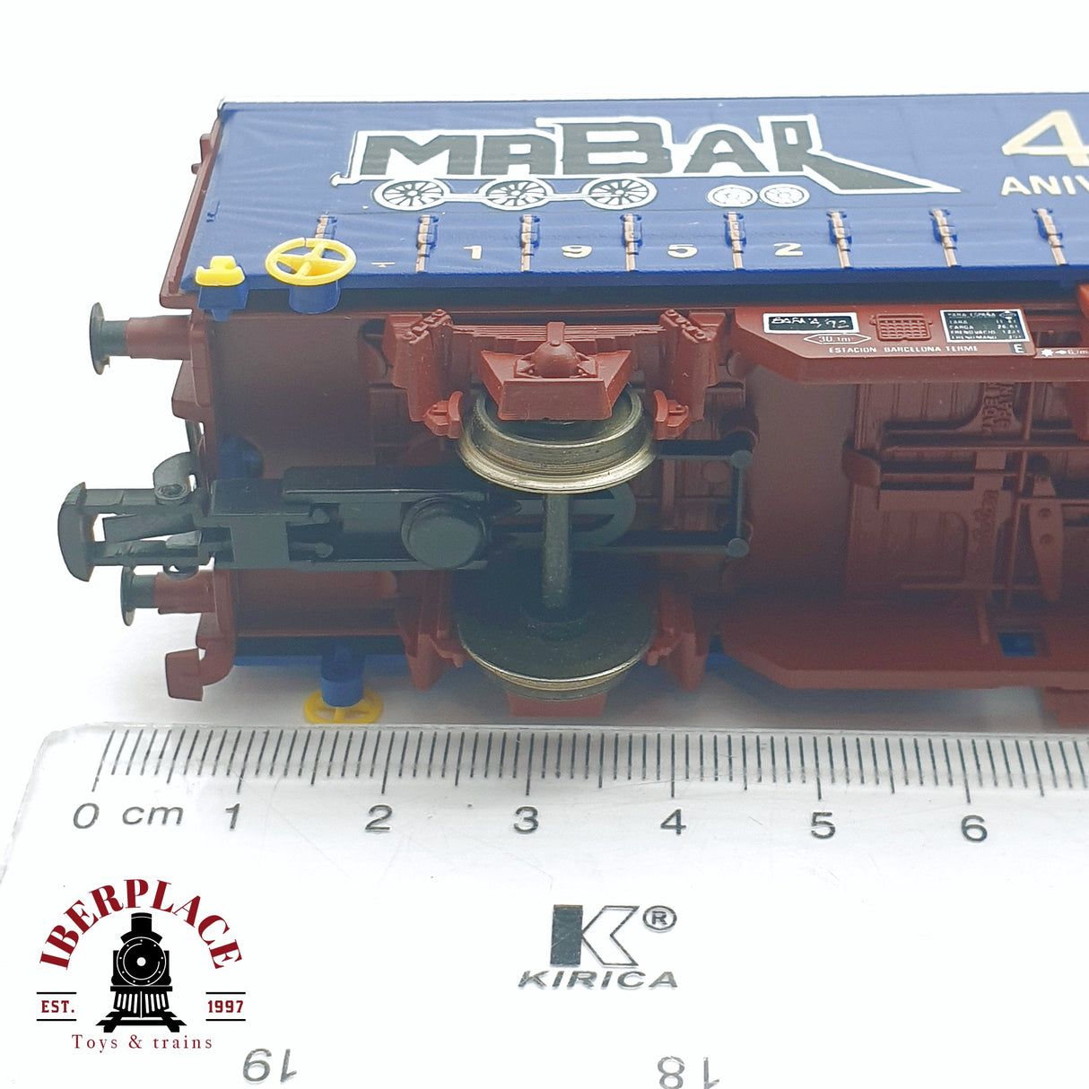 🆕 Electrotren - DC Vagón conmemorativo Mabar 40 aniversario 278 de 500 unidades H0 escala 1:87