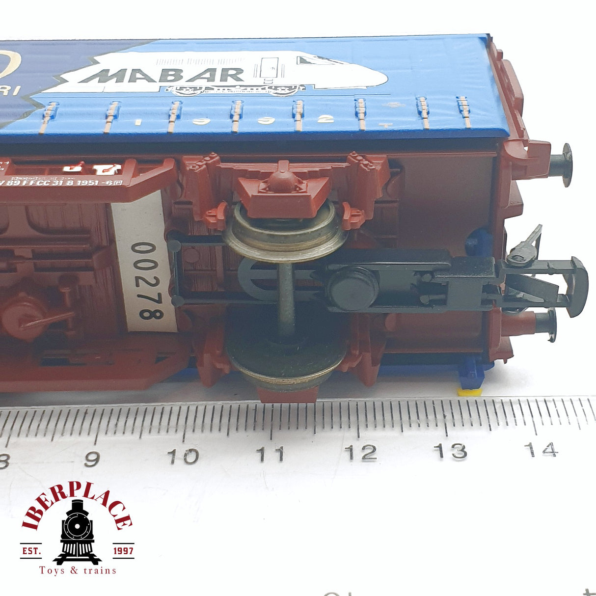 🆕 Electrotren - DC Vagón conmemorativo Mabar 40 aniversario 278 de 500 unidades H0 escala 1:87