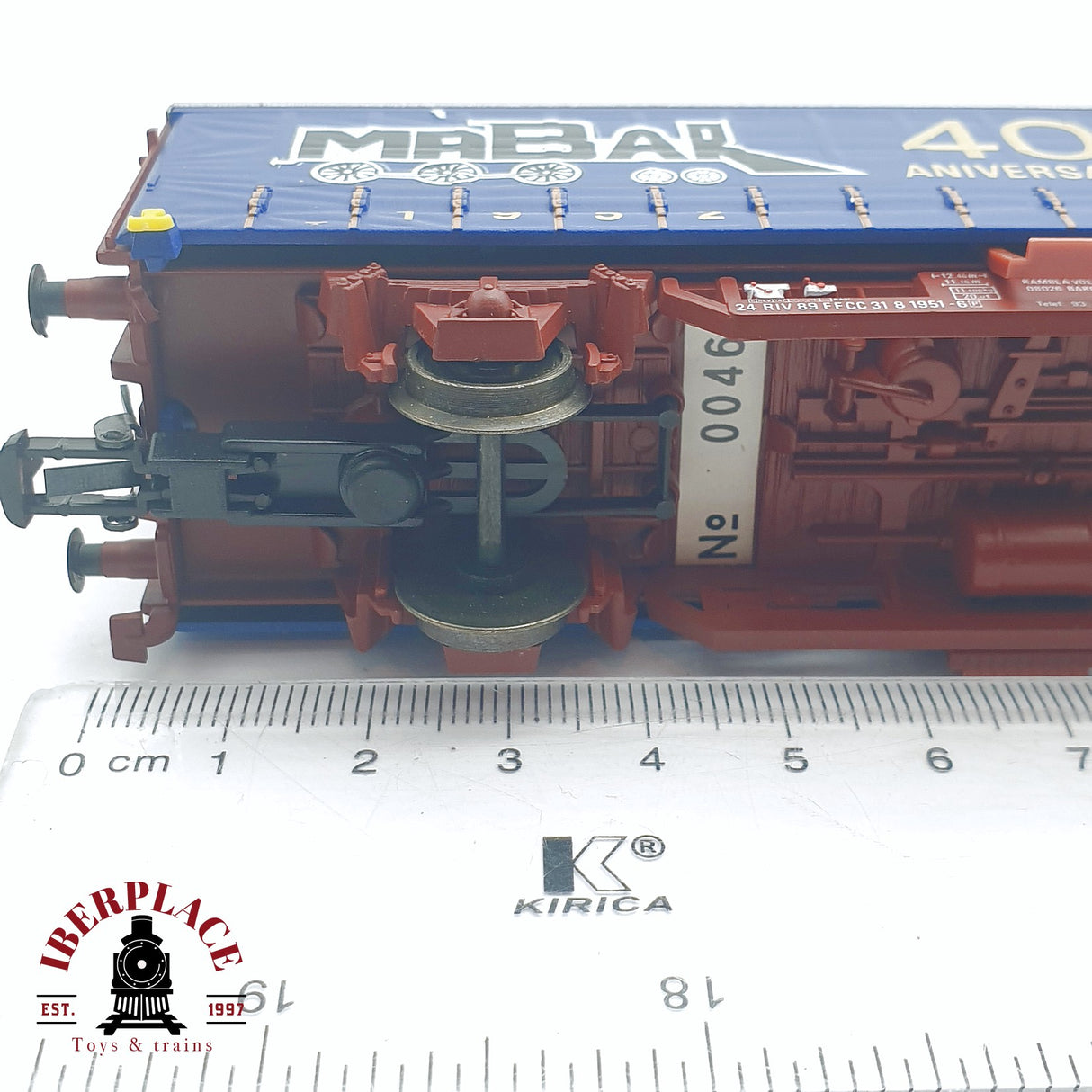 🆕 Electrotren - DC Vagón conmemorativo Mabar 40 aniversario 467 de 500 unidades H0 escala 1:87