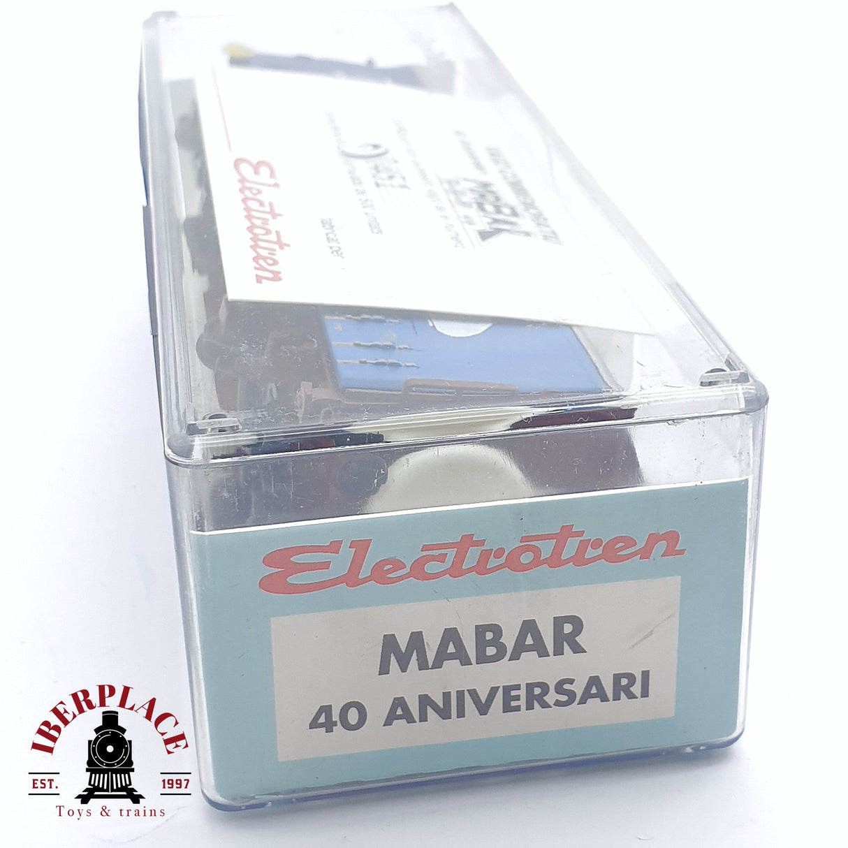 🆕 💡 Electrotren - DC Vagón conmemorativo Mabar 40 aniversario 451 de 500 unidades H0 escala 1:87