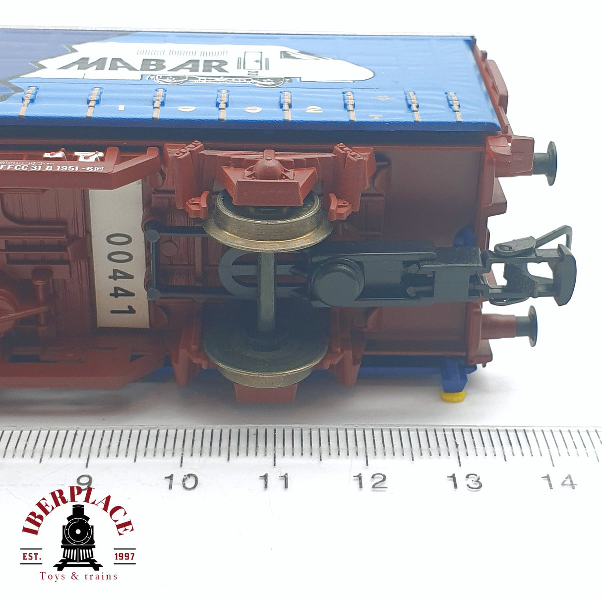 🆕 💡 Electrotren - DC Vagón conmemorativo Mabar 40 aniversario 441 de 500 unidades H0 escala 1:87