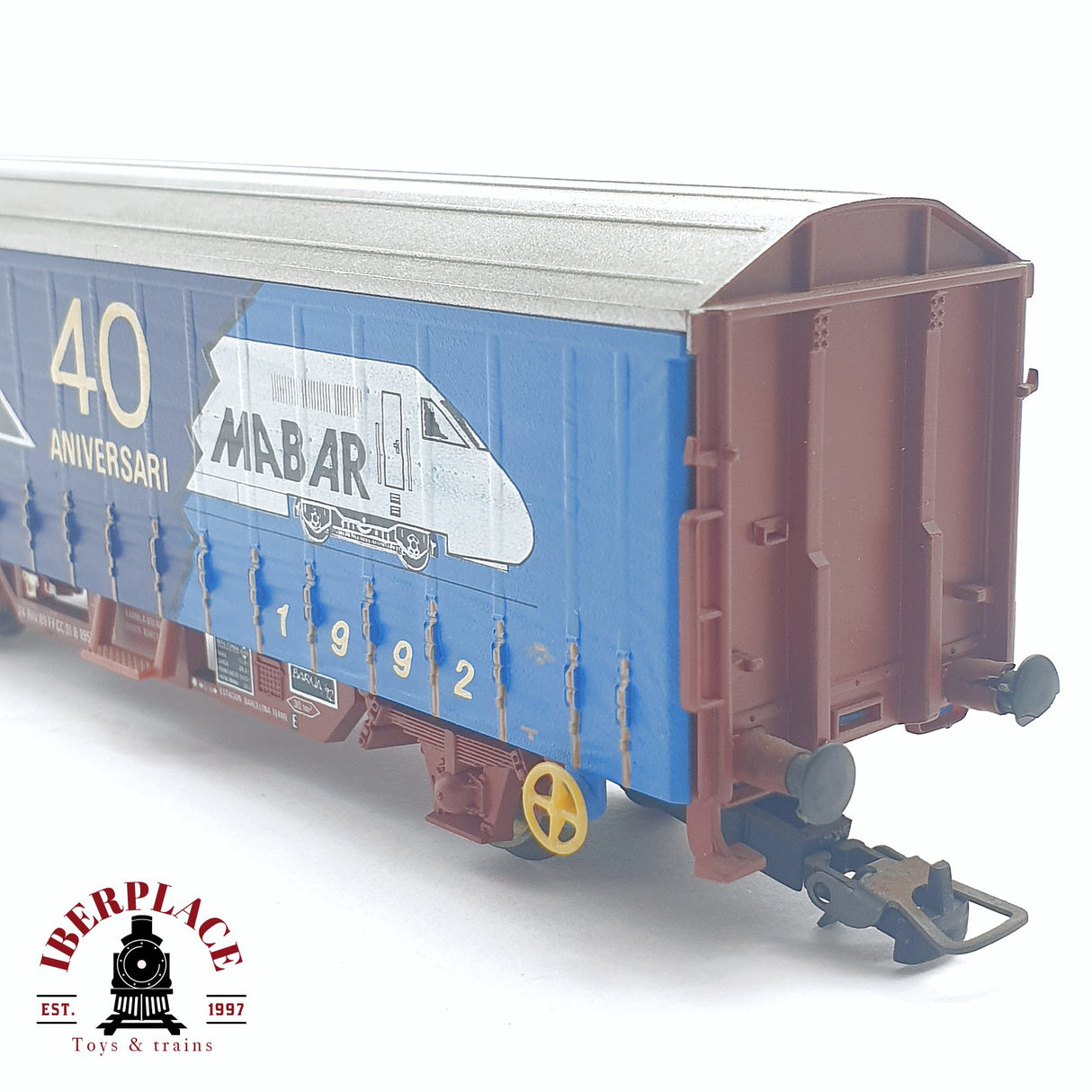 🆕 💡Electrotren - DC Vagón conmemorativo Mabar 40 aniversario 270 de 500 unidades H0 escala 1:87