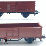 ♻️ 2da mano - Märklin 4430 4465 vagones de borde medio EUROP DB H0 escala 1:87
