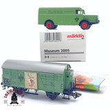 ♻️ 2da mano - Märklin Museum 2005 vagón mercancias Samen Zentrale DR H0 escala 1:87
