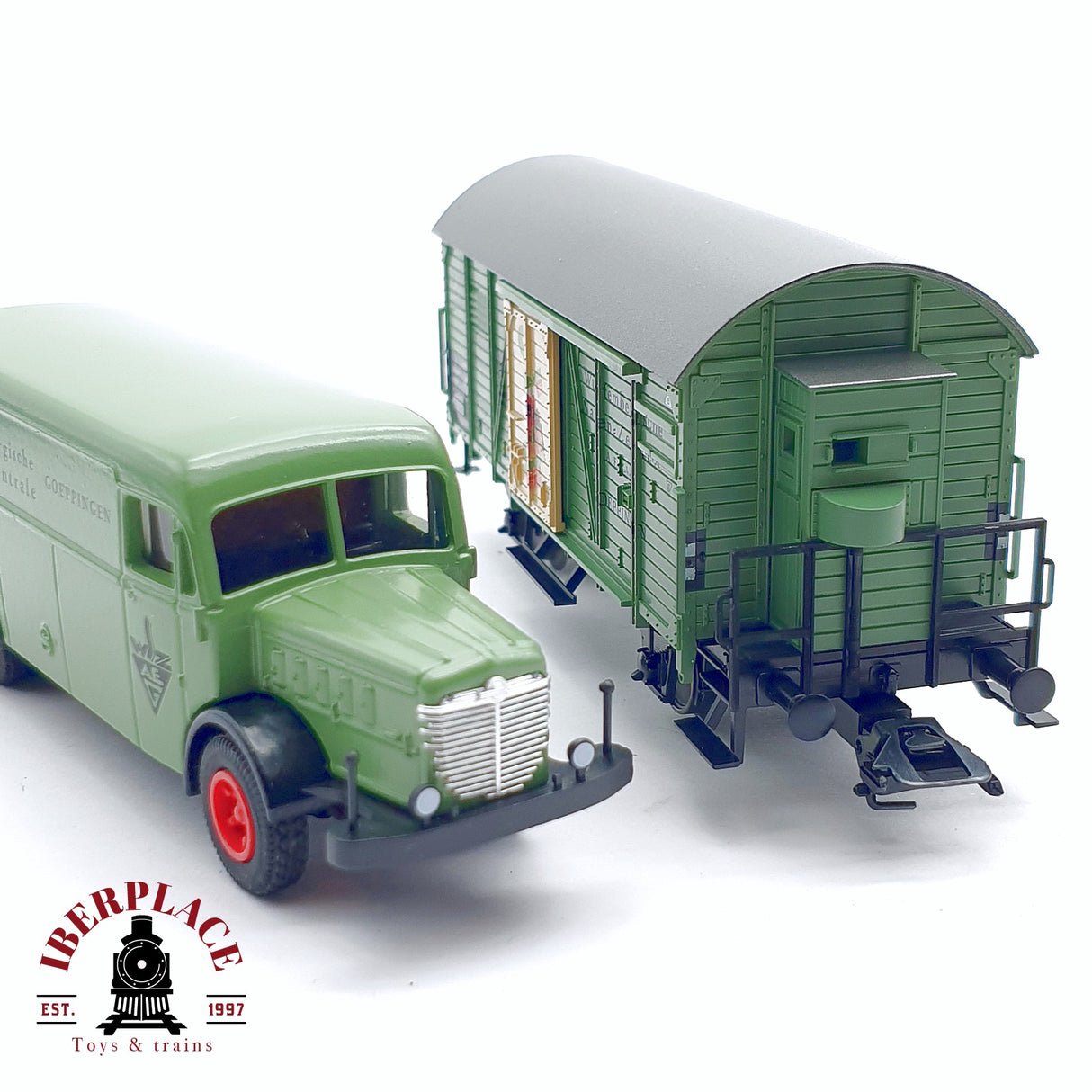 ♻️ 2da mano - Märklin Museum 2005 vagón mercancias Samen Zentrale DR H0 escala 1:87