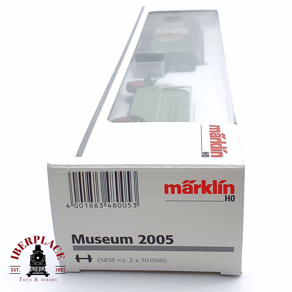♻️ 2da mano - Märklin Museum 2005 vagón mercancias Samen Zentrale DR H0 escala 1:87