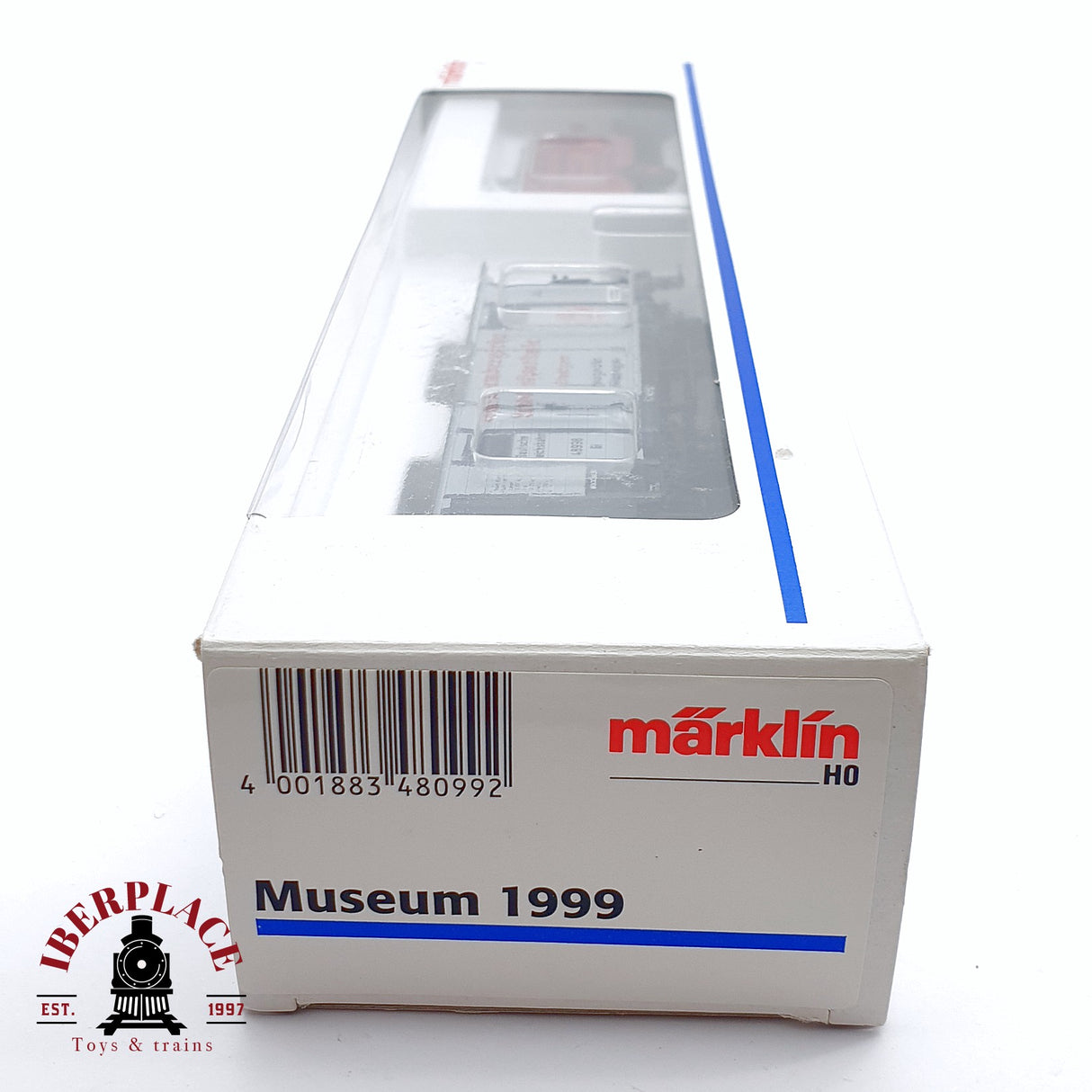 ♻️ 2da mano - Märklin Museum 1999 vagón mercancias Göppingen 48998 DR H0 escala 1:87