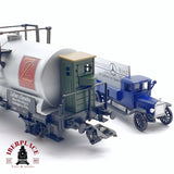 ♻️ 2da mano - Märklin Museum 1992 vagón especial Gas-oel Diesel Mercedes Benz H0 escala 1:87
