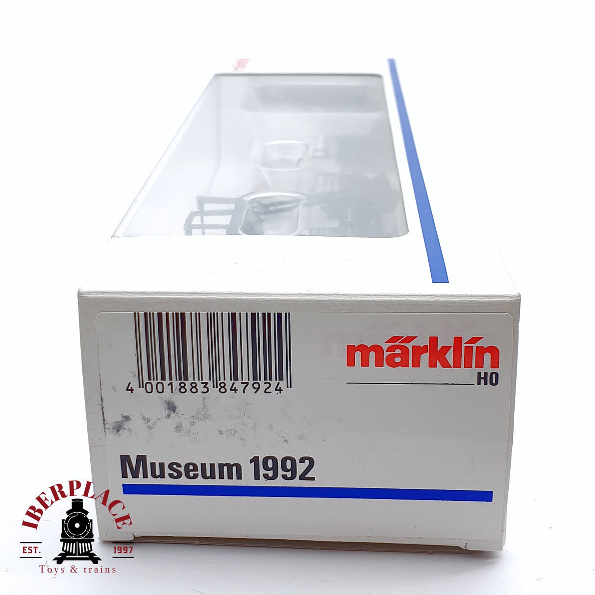 ♻️ 2da mano - Märklin Museum 1992 vagón especial Gas-oel Diesel Mercedes Benz H0 escala 1:87