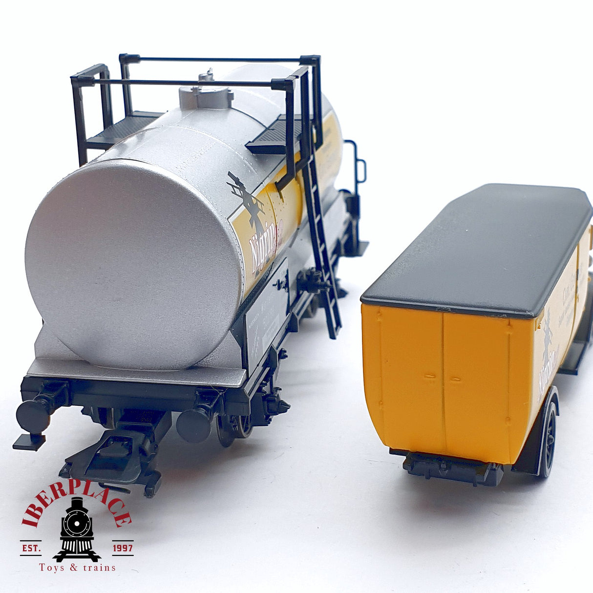 ♻️ 2da mano - Märklin Museum 1995 cisterna nigrin Carl Gentner Göppingen H0 escala 1:87