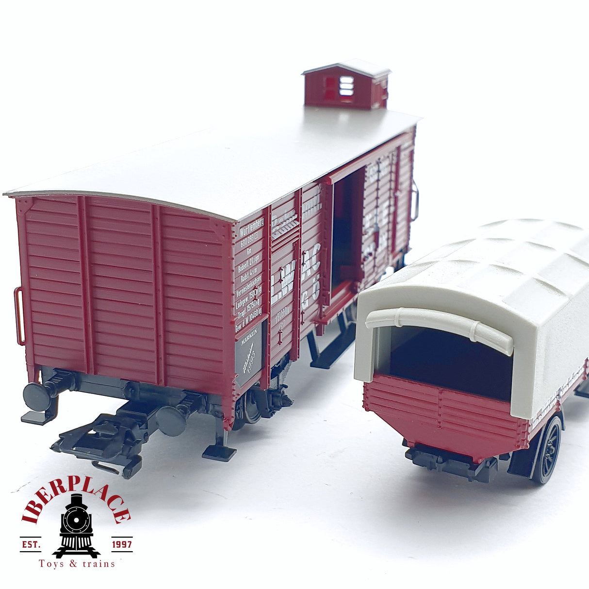 ♻️ 2da mano - Märklin Museum 1993 vagón L. Wackler Göppingen H0 escala 1:87