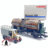 ♻️ 2da mano - Märklin Museum 1991 vagón August Pflüger Göppingen H0 escala 1:87